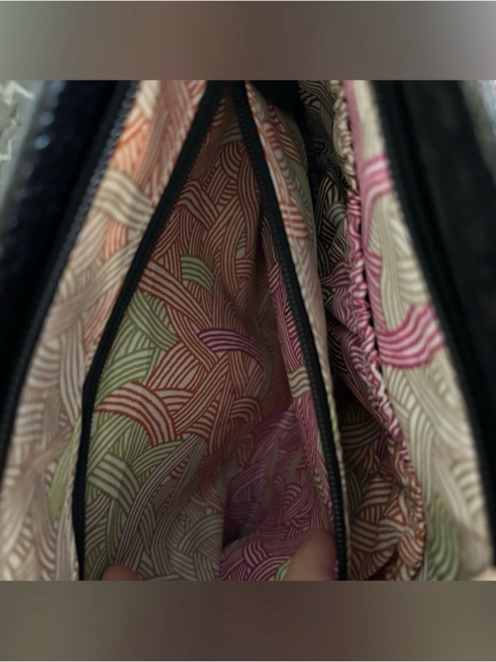 The Sak Black & Silver Patterned Chain Crossbody - Picture 3 of 5